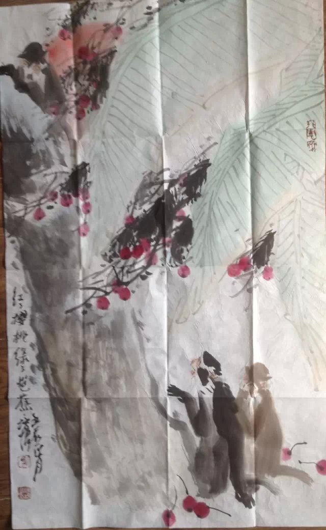 作者：徐培晨&nbsp;花鸟&nbsp;￥：协商&nbsp;单击鼠标查看大图！