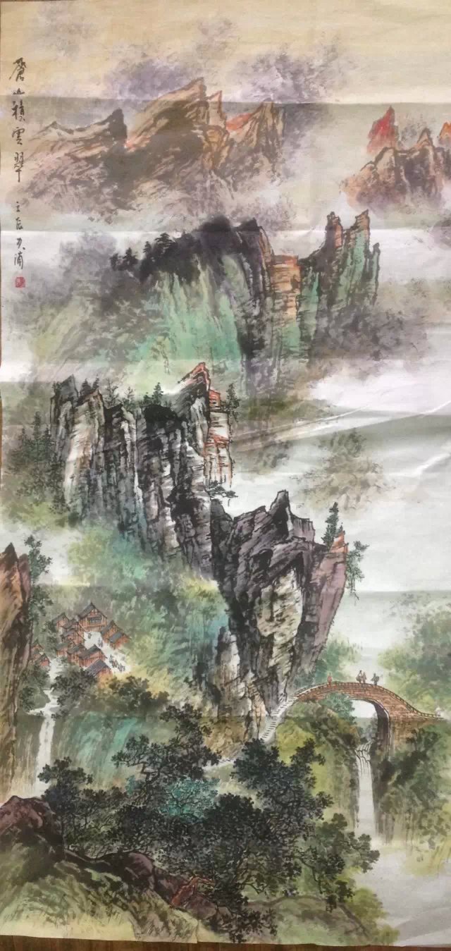 作者：胥力浦&nbsp;山水&nbsp;￥：协商&nbsp;单击鼠标查看大图！