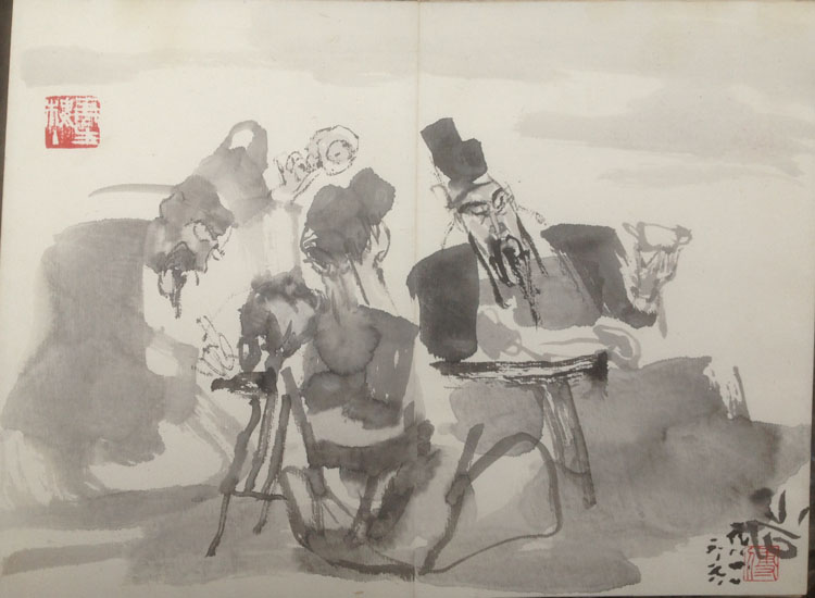 作者：傅小石&nbsp;人物&nbsp;￥：协商&nbsp;单击鼠标查看大图！