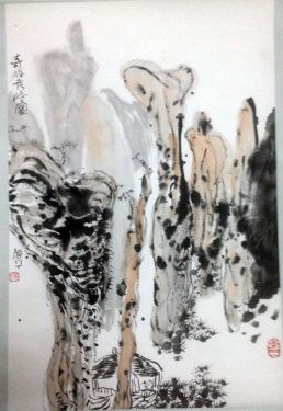 作者：朱道平&nbsp;山水&nbsp;￥：协商&nbsp;单击鼠标查看详细介绍！