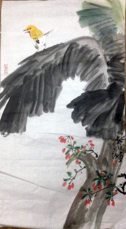 作者：徐纯原&nbsp;花鳥&nbsp;￥：協商&nbsp;单击鼠标查看大图！