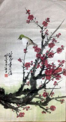 作者：徐纯原&nbsp;梅雀图&nbsp;￥：協商&nbsp;单击鼠标查看详细介绍！