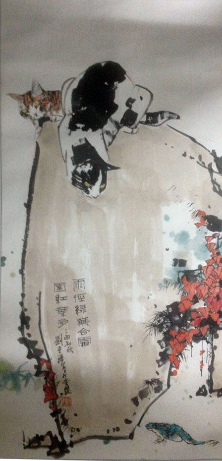 作者：刘守瑶&nbsp;花鸟&nbsp;￥：协商&nbsp;单击鼠标查看大图！