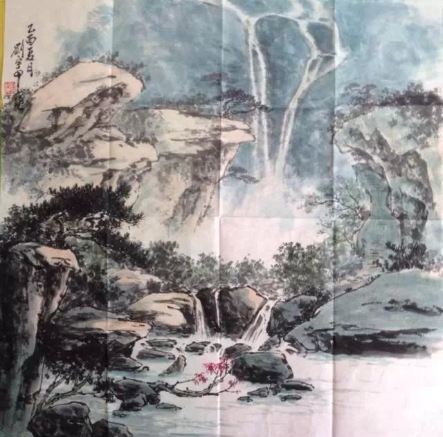 作者：刘宇甲&nbsp;山水&nbsp;￥：协商&nbsp;单击鼠标查看大图！