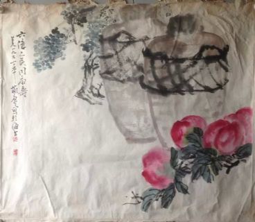 作者：曹简楼&nbsp;献寿图&nbsp;￥：协商&nbsp;单击鼠标查看详细介绍！