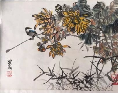 作者：侯留园&nbsp;花鸟&nbsp;￥：协商&nbsp;单击鼠标查看详细介绍！