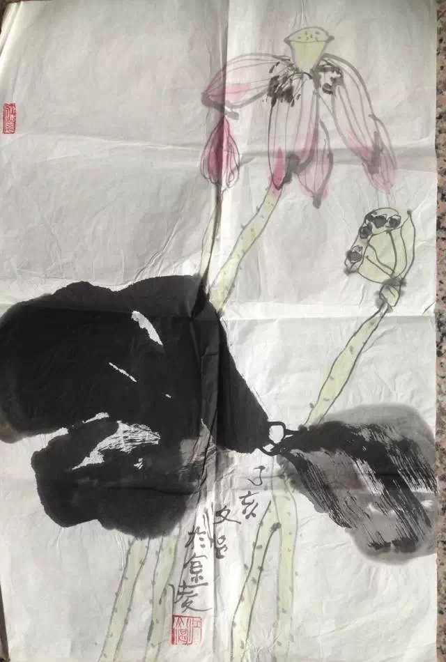 作者：江文湛&nbsp;花鸟&nbsp;￥：协商&nbsp;单击鼠标查看大图！