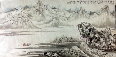 作者：萧平&nbsp;山水&nbsp;￥：协商&nbsp;单击鼠标查看详细介绍！