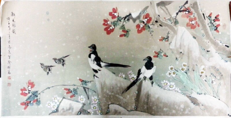 作者：喻继高&nbsp;花鸟&nbsp;￥：协商&nbsp;单击鼠标查看大图！