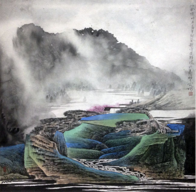 作者：纪小虎&nbsp;山水&nbsp;￥：协商&nbsp;单击鼠标查看大图！