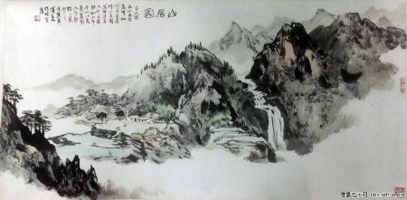 作者：傅二石&nbsp;山水&nbsp;￥：协商&nbsp;单击鼠标查看详细介绍！