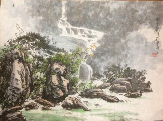 作者：刘宇甲&nbsp;山水&nbsp;￥：协商&nbsp;单击鼠标查看大图！