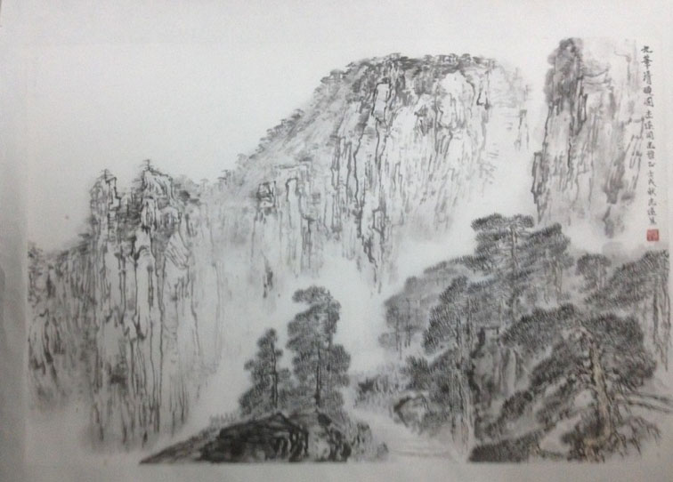 作者：金志远&nbsp;山水&nbsp;￥：协商&nbsp;单击鼠标查看大图！