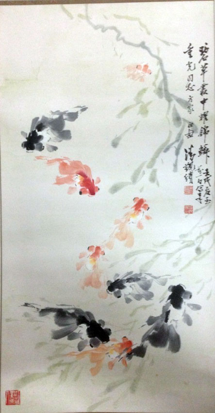 作者：潘觐缋&nbsp;花鸟&nbsp;￥：协商&nbsp;单击鼠标查看大图！