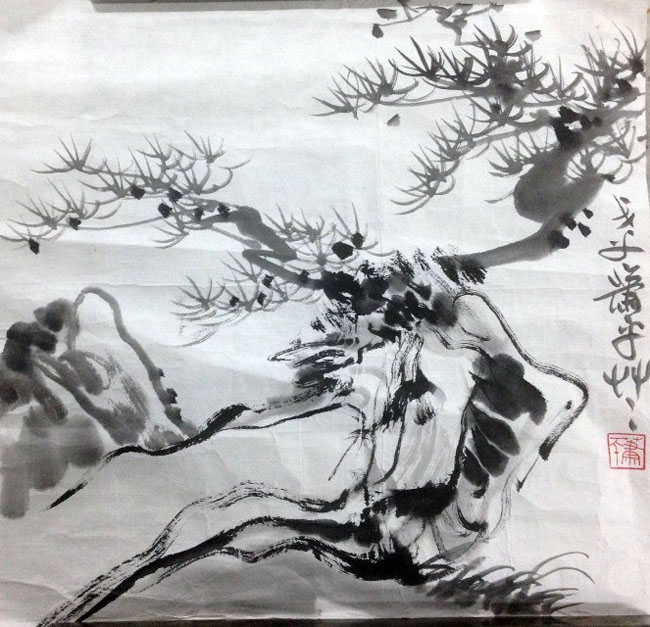 作者：萧平&nbsp;山水&nbsp;￥：协商&nbsp;单击鼠标查看大图！