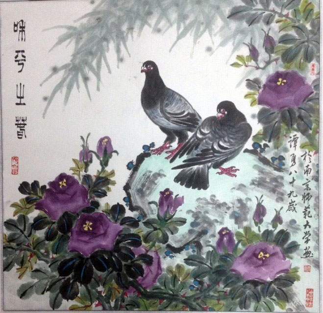 作者：谭勇&nbsp;花鸟&nbsp;￥：协商&nbsp;单击鼠标查看大图！