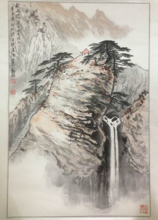 作者：魏镇&nbsp;山水&nbsp;￥：協商&nbsp;单击鼠标查看大图！