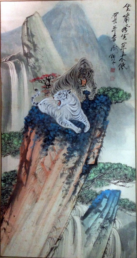 作者：谢伯子&nbsp;花鸟&nbsp;￥：协商&nbsp;单击鼠标查看大图！