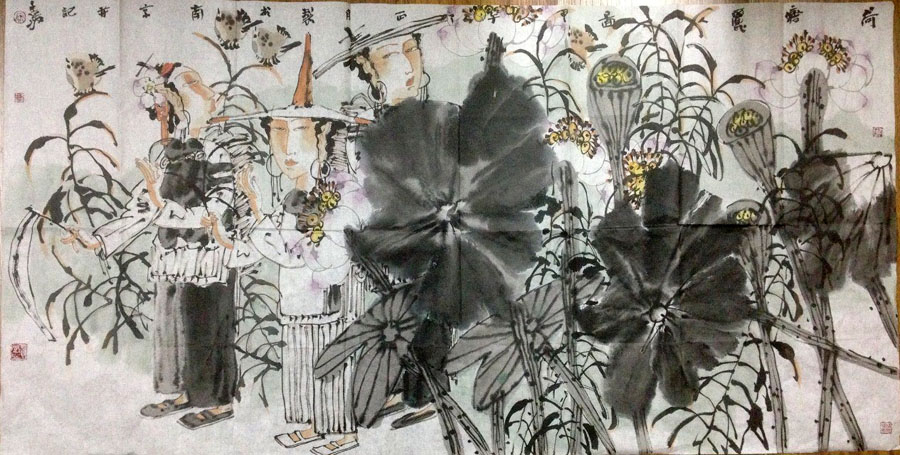 作者：徐志敏&nbsp;人物&nbsp;￥：协商&nbsp;单击鼠标查看大图！