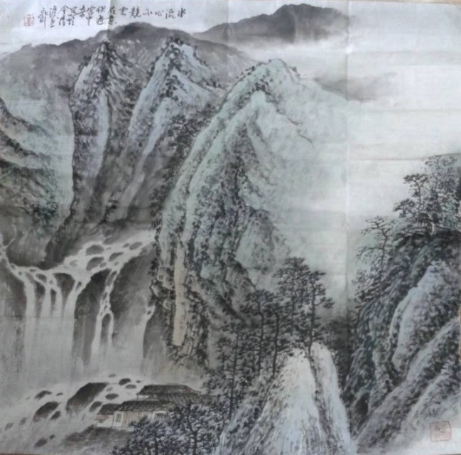 作者：宫中奇&nbsp;山水&nbsp;￥：协商&nbsp;单击鼠标查看大图！