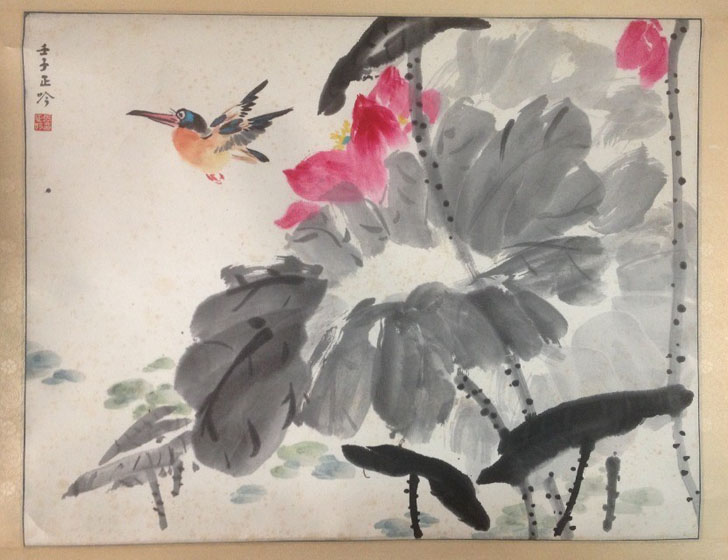 作者：张正吟&nbsp;花鸟&nbsp;￥：协商&nbsp;单击鼠标查看大图！