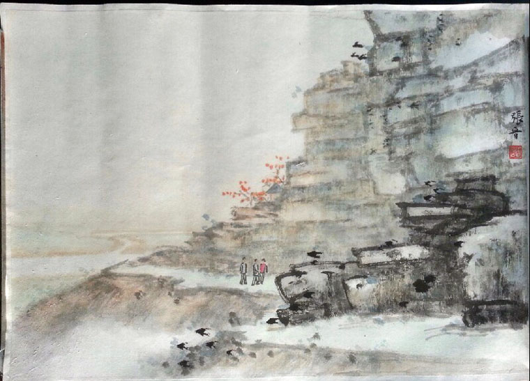 作者：张晋&nbsp;山水&nbsp;￥：协商&nbsp;单击鼠标查看大图！