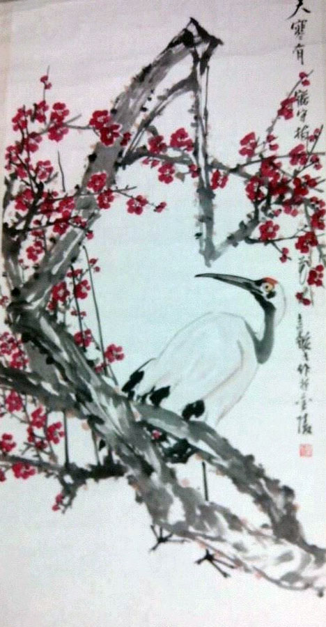 作者：张继馨&nbsp;花鸟&nbsp;￥：协商&nbsp;单击鼠标查看大图！