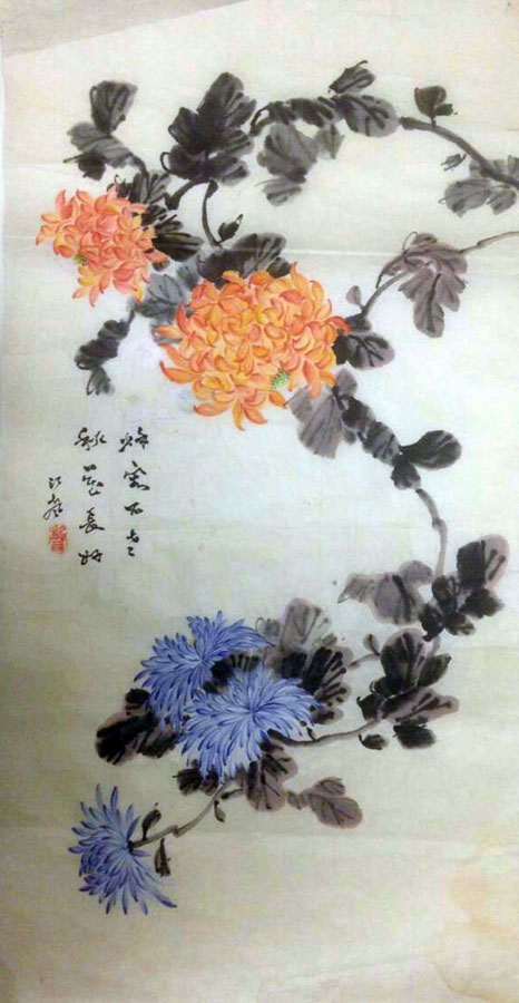 作者：江声&nbsp;花鸟&nbsp;￥：协商&nbsp;单击鼠标查看大图！