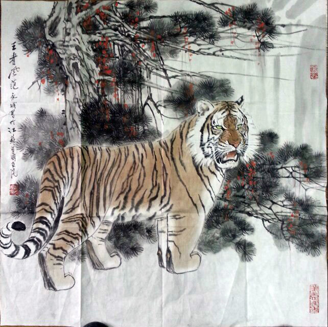 作者：施永成&nbsp;花鸟&nbsp;￥：协商&nbsp;单击鼠标查看大图！