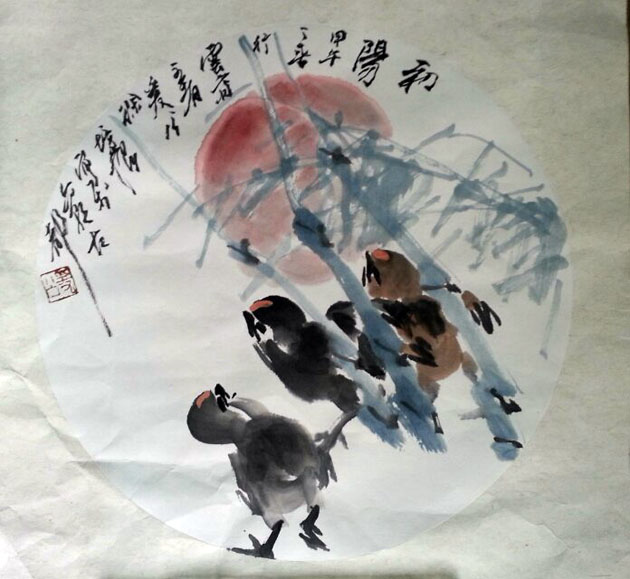 作者：徐培晨&nbsp;花鸟&nbsp;￥：协商&nbsp;单击鼠标查看大图！