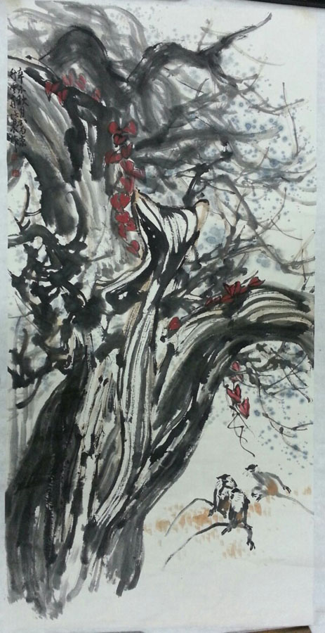 作者：徐培晨&nbsp;花鸟&nbsp;￥：协商&nbsp;单击鼠标查看大图！