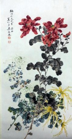 作者：吴树本(近代)&nbsp;花鸟&nbsp;￥：协商&nbsp;单击鼠标查看详细介绍！