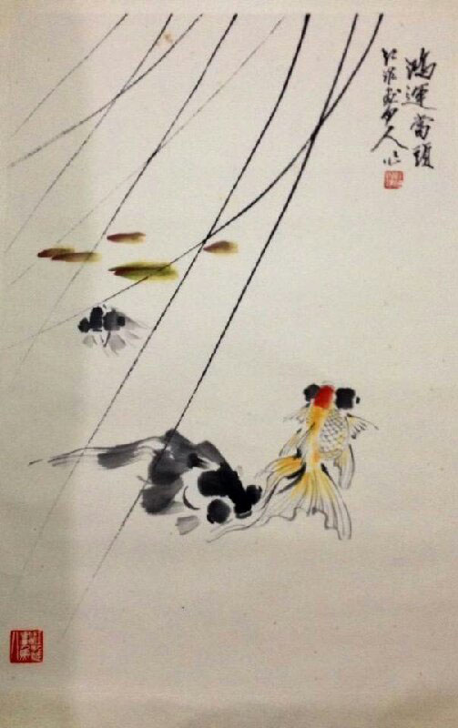 作者：潘觐缋&nbsp;花鸟&nbsp;￥：协商&nbsp;单击鼠标查看大图！