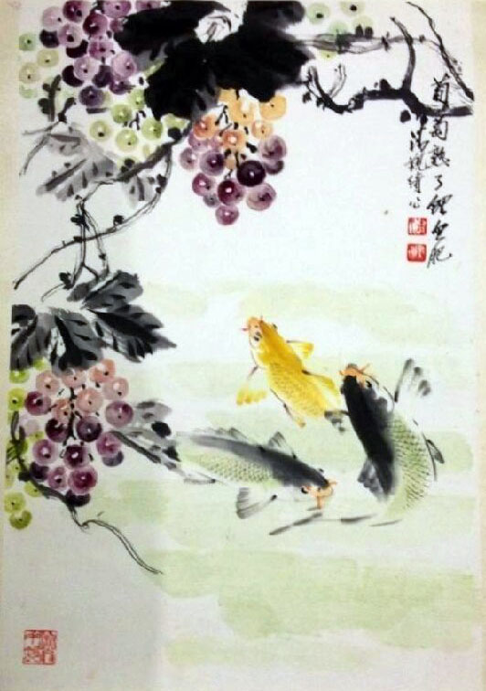 作者：潘觐缋&nbsp;花鸟&nbsp;￥：协商&nbsp;单击鼠标查看大图！