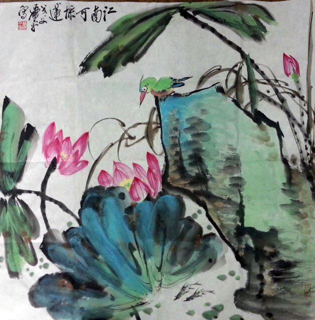 作者：萧平&nbsp;花鸟&nbsp;￥：协商&nbsp;单击鼠标查看大图！