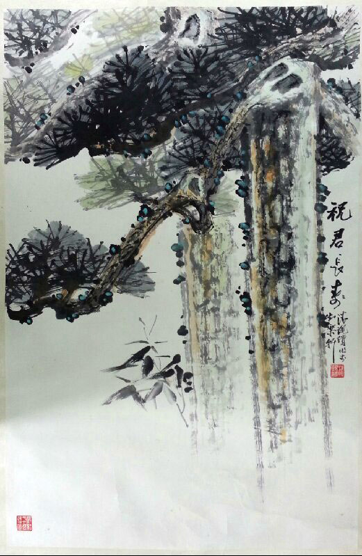 作者：潘觐缋&nbsp;花鸟&nbsp;￥：协商&nbsp;单击鼠标查看大图！