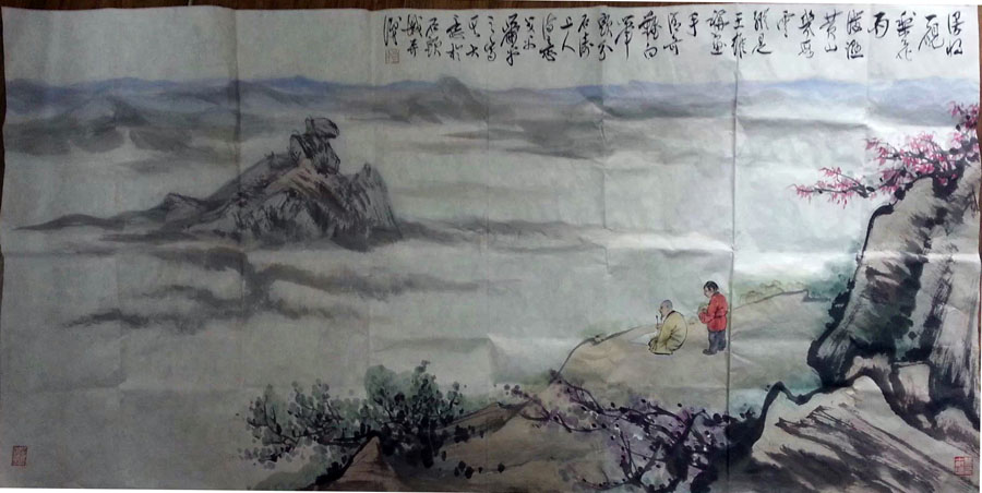 作者：萧平&nbsp;山水&nbsp;￥：协商&nbsp;单击鼠标查看大图！