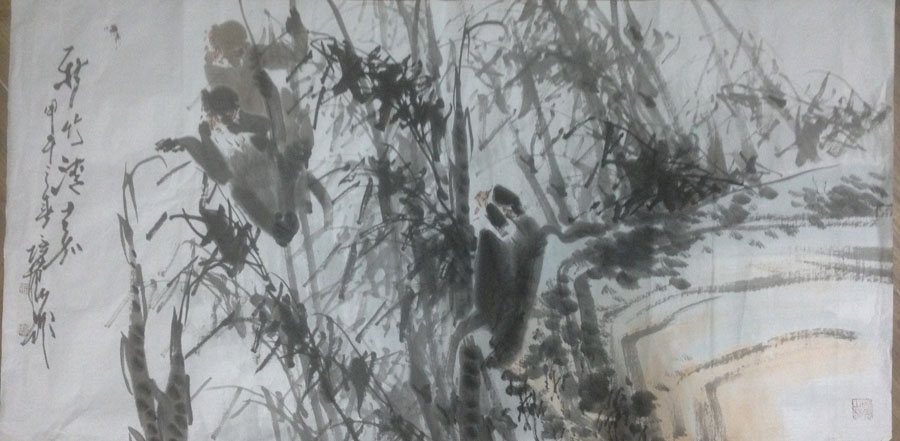 作者：徐培晨&nbsp;花鸟&nbsp;￥：协商&nbsp;单击鼠标查看大图！