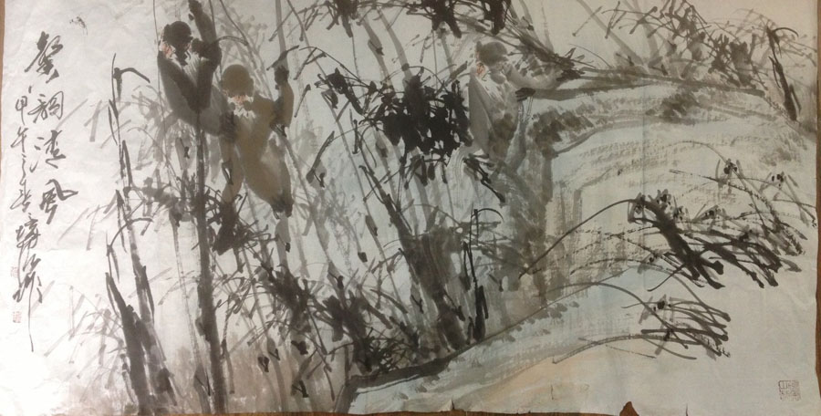 作者：徐培晨&nbsp;花鸟&nbsp;￥：协商&nbsp;单击鼠标查看大图！