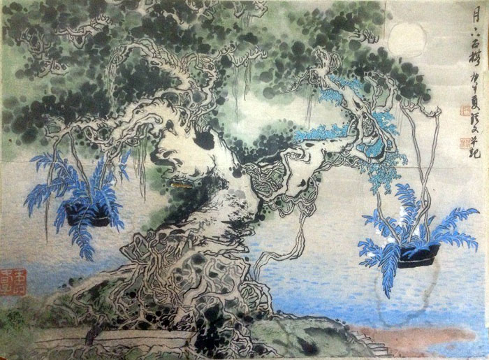 作者：潘琪文&nbsp;山水&nbsp;￥：协商&nbsp;单击鼠标查看大图！