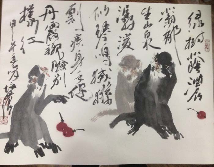 作者：徐培晨&nbsp;花鸟&nbsp;￥：协商&nbsp;单击鼠标查看大图！