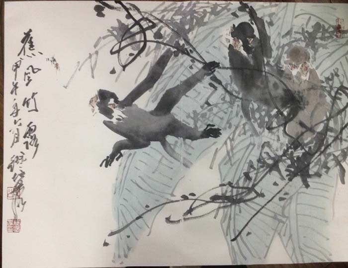 作者：徐培晨&nbsp;花鸟&nbsp;￥：协商&nbsp;单击鼠标查看大图！