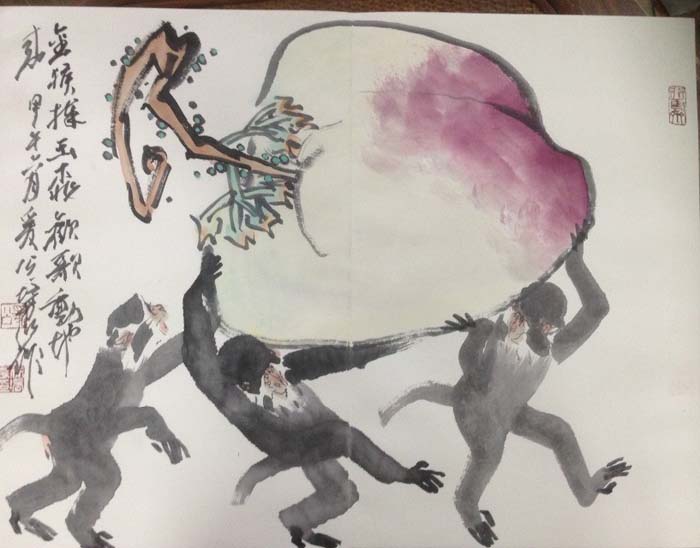 作者：徐培晨&nbsp;花鸟&nbsp;￥：协商&nbsp;单击鼠标查看大图！