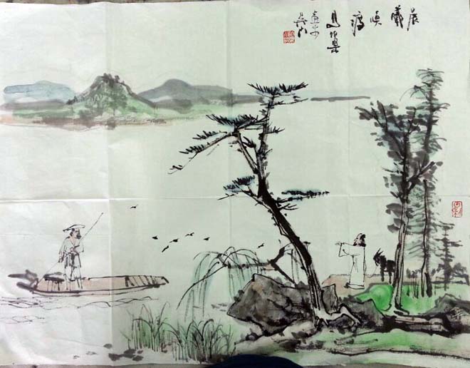 作者：马伯乐&nbsp;山水&nbsp;￥：协商&nbsp;单击鼠标查看大图！