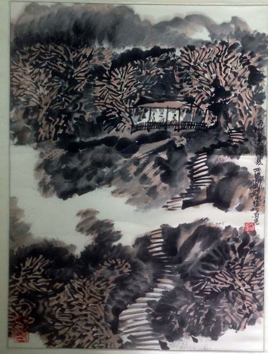 作者：罗国玮&nbsp;山水&nbsp;￥：协商&nbsp;单击鼠标查看大图！