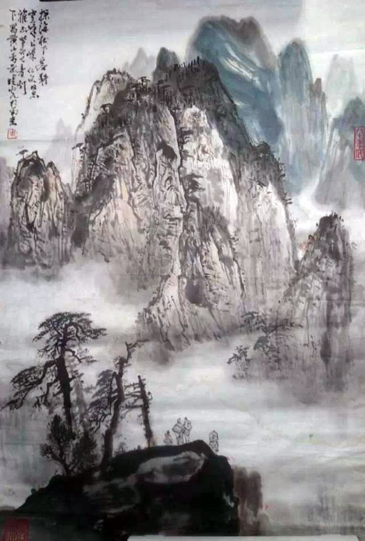 作者：周晓光&nbsp;山水&nbsp;￥：协商&nbsp;单击鼠标查看大图！