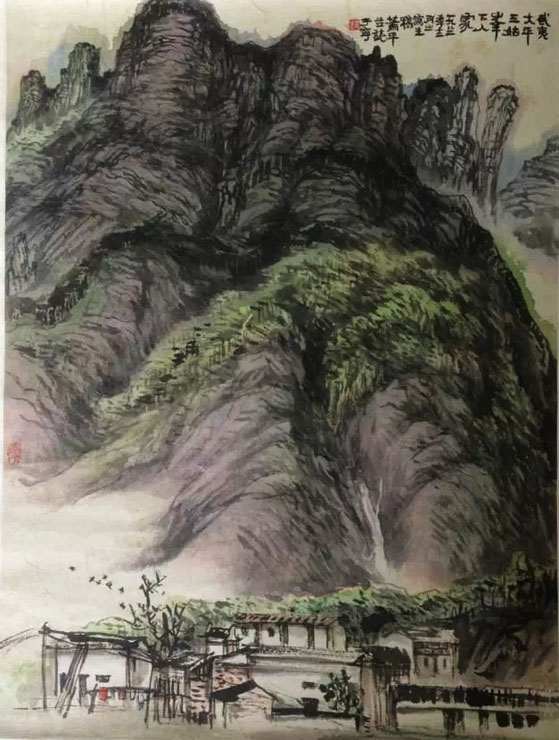 作者：萧平&nbsp;山水&nbsp;￥：协商&nbsp;单击鼠标查看大图！