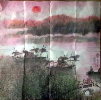 作者：罗国玮&nbsp;山水&nbsp;￥：协商&nbsp;单击鼠标查看详细介绍！