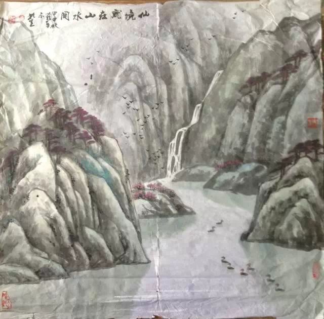 作者：刘如生&nbsp;山水&nbsp;￥：协商&nbsp;单击鼠标查看大图！