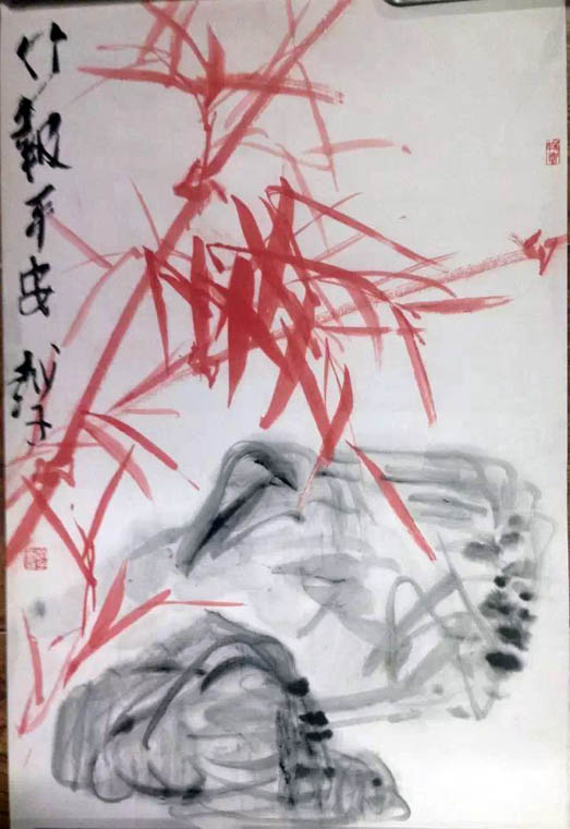 作者：陆越子&nbsp;花鸟&nbsp;￥：协商&nbsp;单击鼠标查看大图！